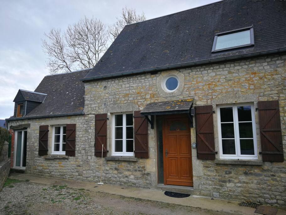 Maison Les Vieilles Cours Blosville Exteriör bild
